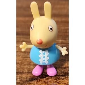 Jazwares Rebecca Rabbit Action Figure in Blue Dress for Peppa Pig (Used)